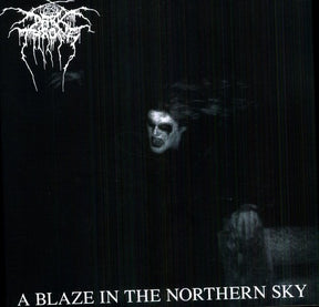 the album cover for Darkthrone - A Blaze In The Northern Sky