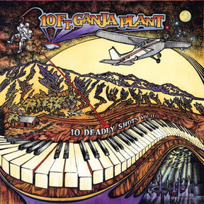 the album cover for 10 Ft. Ganja Plant - 10 Deadly Shots, Vol. II