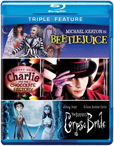 Beetlejuice / Charlie & Chocolate Factory / Tim - Beetlejuice / Charlie & Chocolate Factory / Tim - Blu-ray