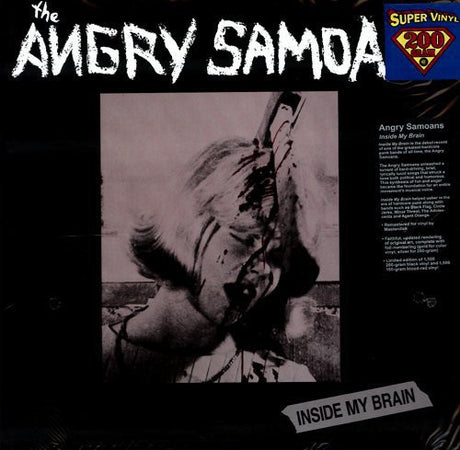 the album cover for Angry Samoans - Inside My Brain