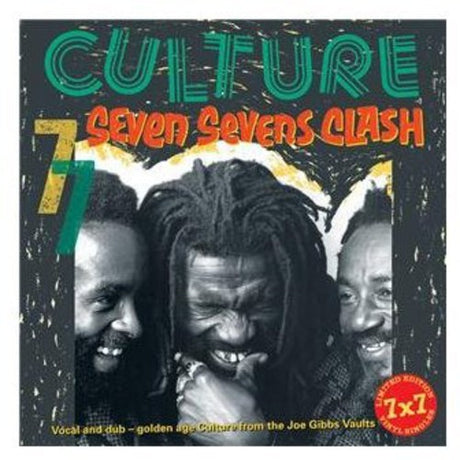 the album cover for Culture - Seven Sevens Clash