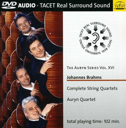 Brahms / Auryn Quartet - Auryn Series 16: Brahms String Quartets - DVD Audio