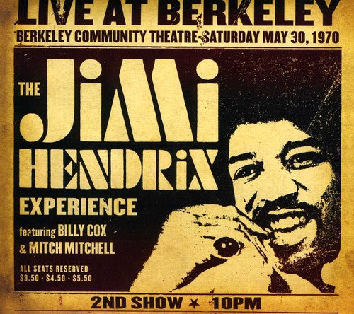 Hendrix,jimi - Jimi Hendrix Experience Live At Berkeley - Music CD