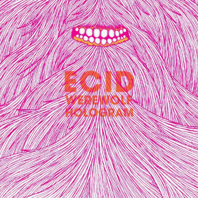 the album cover for Ecid - Werewolf Hologram