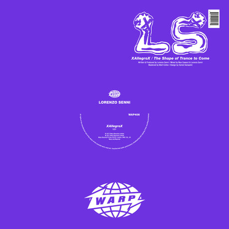 Lorenzo Senni - XAllegroX/The Shape Of Trance To Come [Vinyl]
