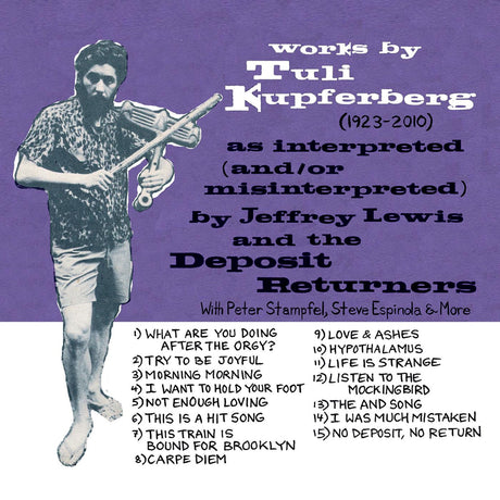 Jeffrey Lewis - Works By Tuli Kupferberg (1923-2010) [CD]
