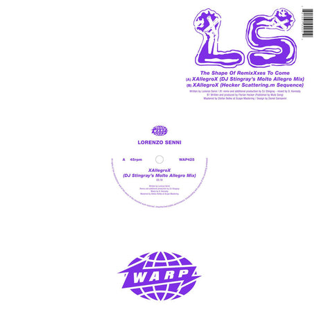 Lorenzo Senni - The Shape of RemixXxes to Come [Vinyl]