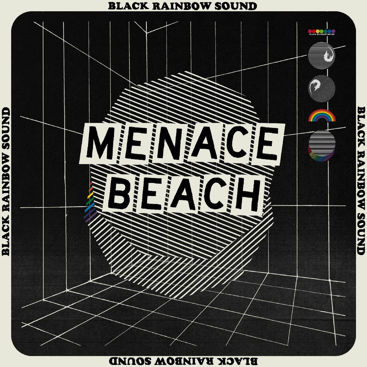 Menace Beach - Black Rainbow Sound (WHITE VINYL) [Vinyl]