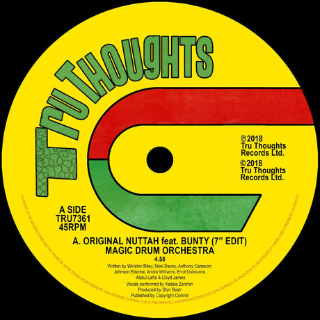 Original Nuttah feat. Bunty (7" Edit)/Dread Nourishment [Vinyl]