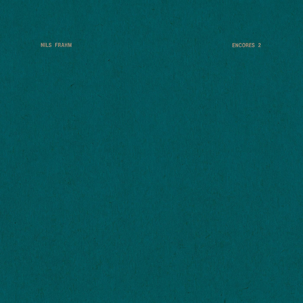 Nils Frahm - Encores 2 [Vinyl]