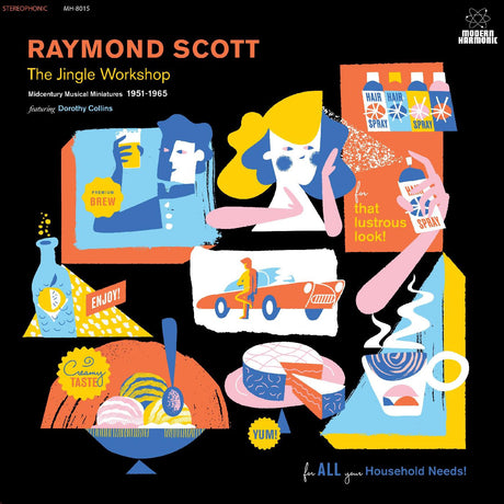 Raymond Scott - The Jingle Workshop: Midcentury Musical Miniatures 1951-1965 (INDIE EXCLUSIVE, BLUE/GOLD VINYL) [Vinyl]