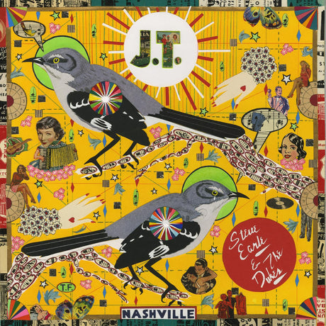 Earle, Steve And The Dukes - J.T. (INDIE EXCLUSIVE, "CHICAGO CUBS" RED VINYL) [Vinyl]