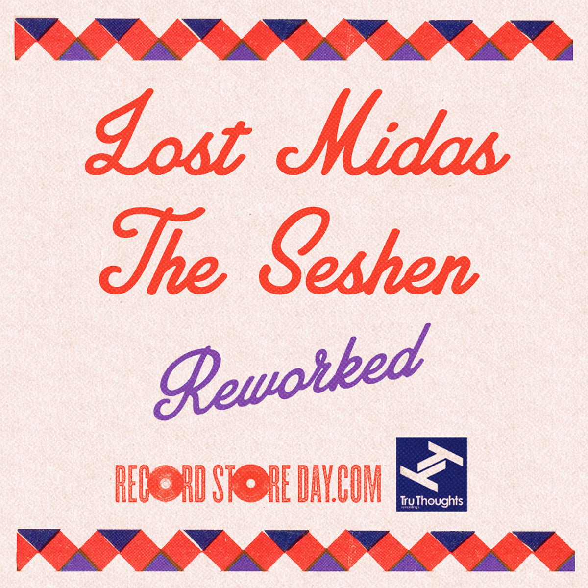 Lost Midas / The Seshen - Reworked - 7" (SPLATTER VINYL) [Vinyl]