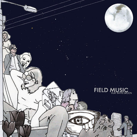 Field Music - Flat White Moon (INDIE EXCLUSIVE, CLEAR VINYL) [Vinyl]