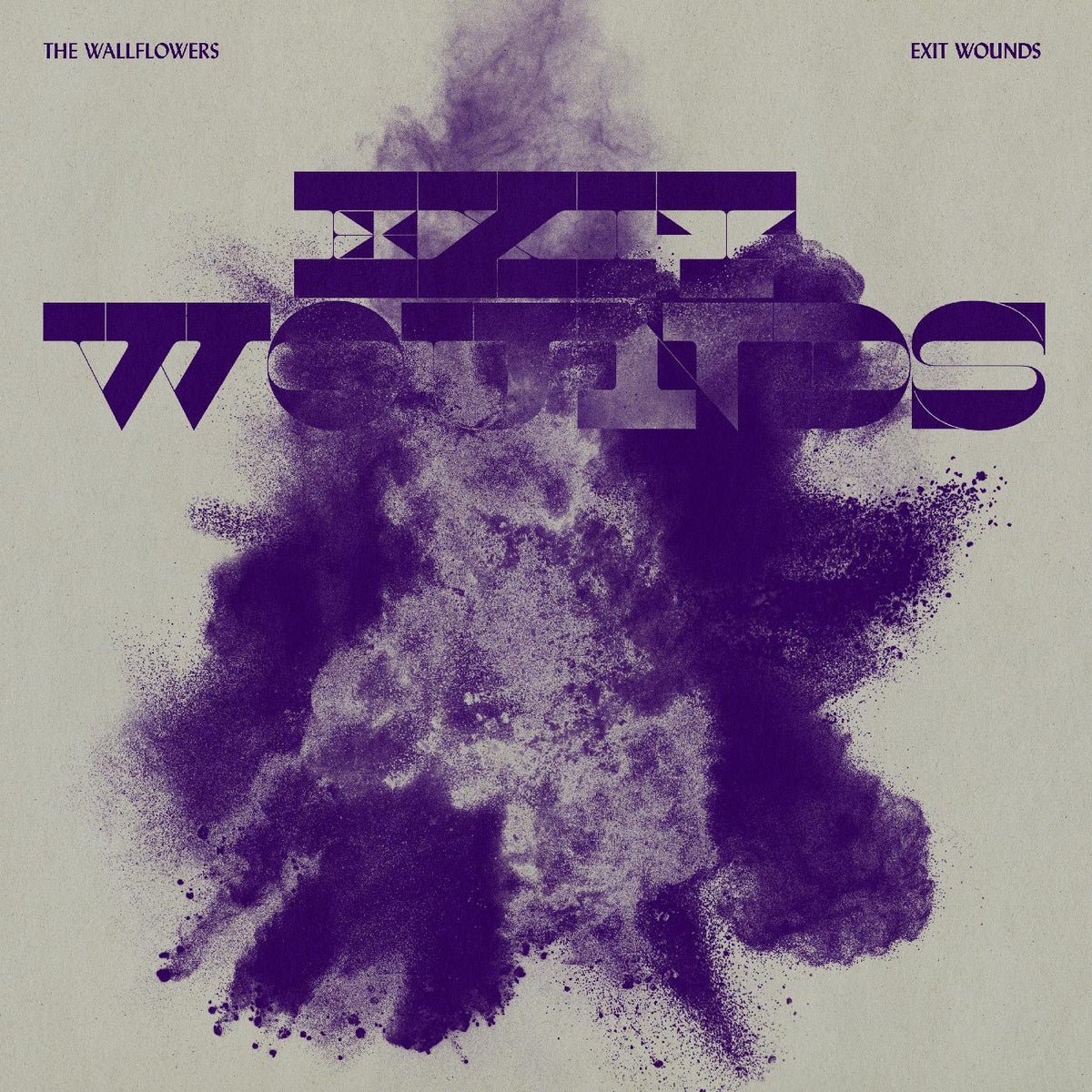 The Wallflowers - Exit Wounds (INDIE EXCLUSIVE, DELUXE EDITION, GRAY & PURPLE MARBLE VINYL) [Vinyl]