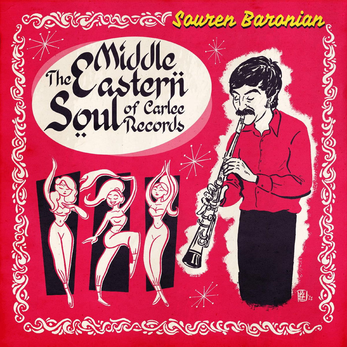 Souren Baronian - The Middle Eastern Soul of Carlee Records (TRANSLUCENT GOLD VINYL) [Vinyl]