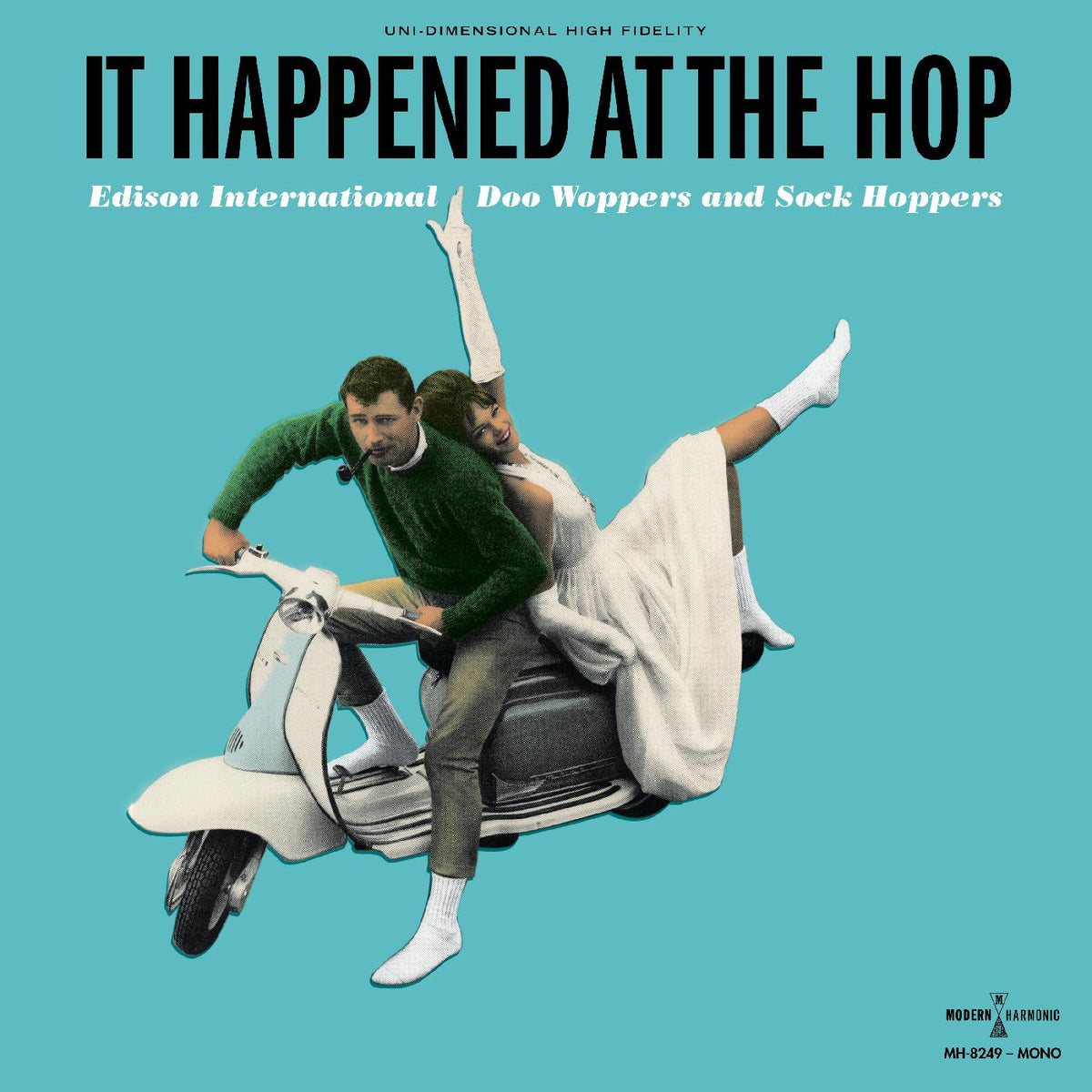 Edison International - It Happened At The Hop: Edison International Doo Woppers & Sock Hoppers (WHITE VINYL) [Vinyl]