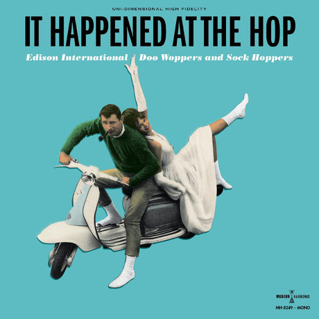 Edison International - It Happened At The Hop: Edison International Doo Woppers & Sock Hoppers (WHITE VINYL) [Vinyl]