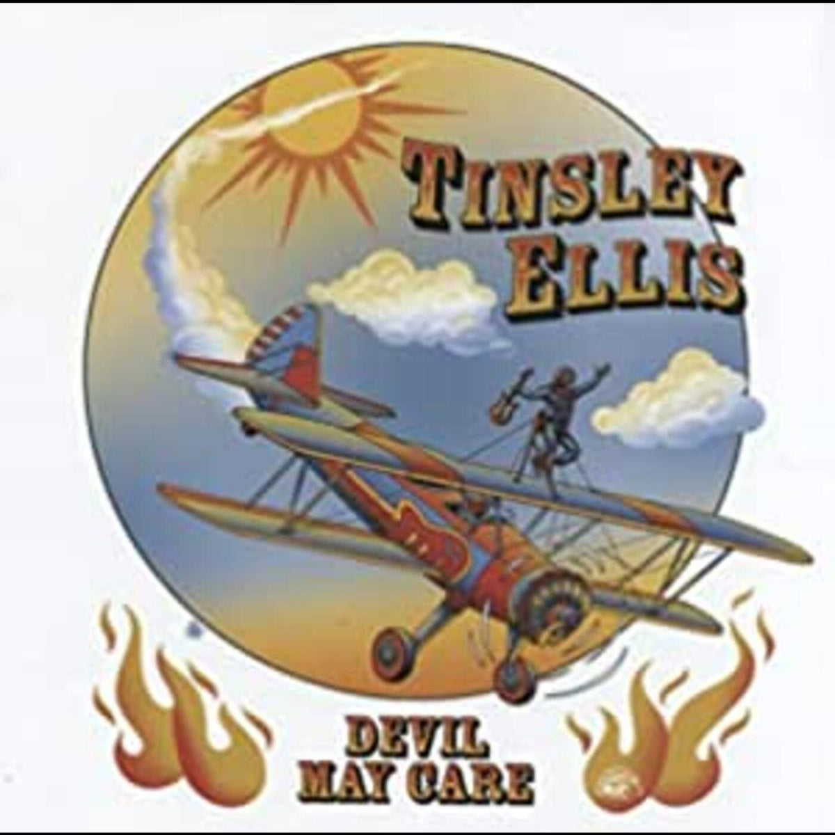 Tinsley Ellis - Devil May Care (TRANSLUCENT RED VINYL) [Vinyl]