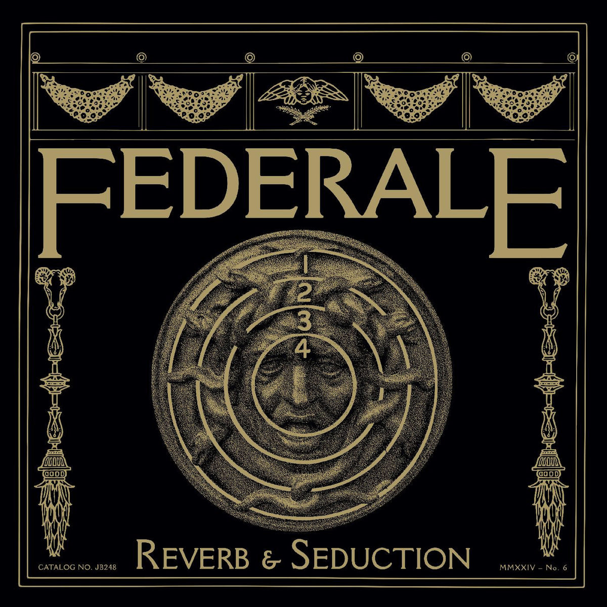 Federale - Reverb & Seduction (BURGUNDY VINYL) [Vinyl]
