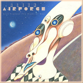 Alien Airforce - Give Pigeons The Right Of Way (AIRFORCE BLUE VINYL) [Vinyl]