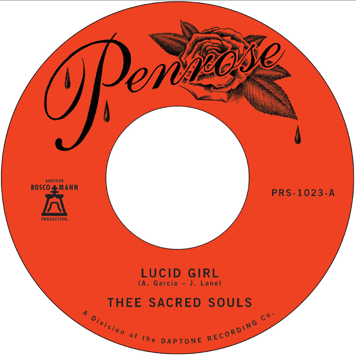 Thee Sacred Souls - Lucid Girl / Losing Side of Love [Vinyl]