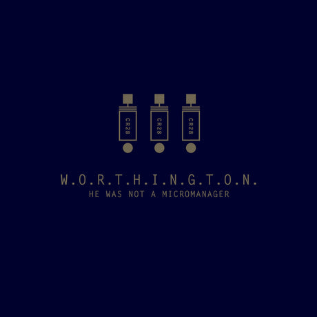 Worthington - He Was Not a Micromanager (OPAQUE SILVER VINYL) [Vinyl]