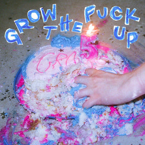 VIAL - Grow The Fuck Up (TWISTER— BASE COBALT BLUE W/ WHITE AND BABY BLUE SPOKES VINYL) [Vinyl]