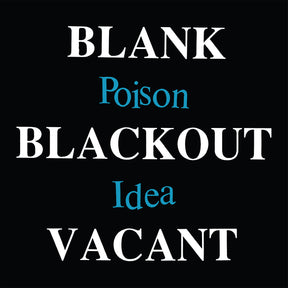 Poison Idea - Blank Blackout Vacant [Vinyl]