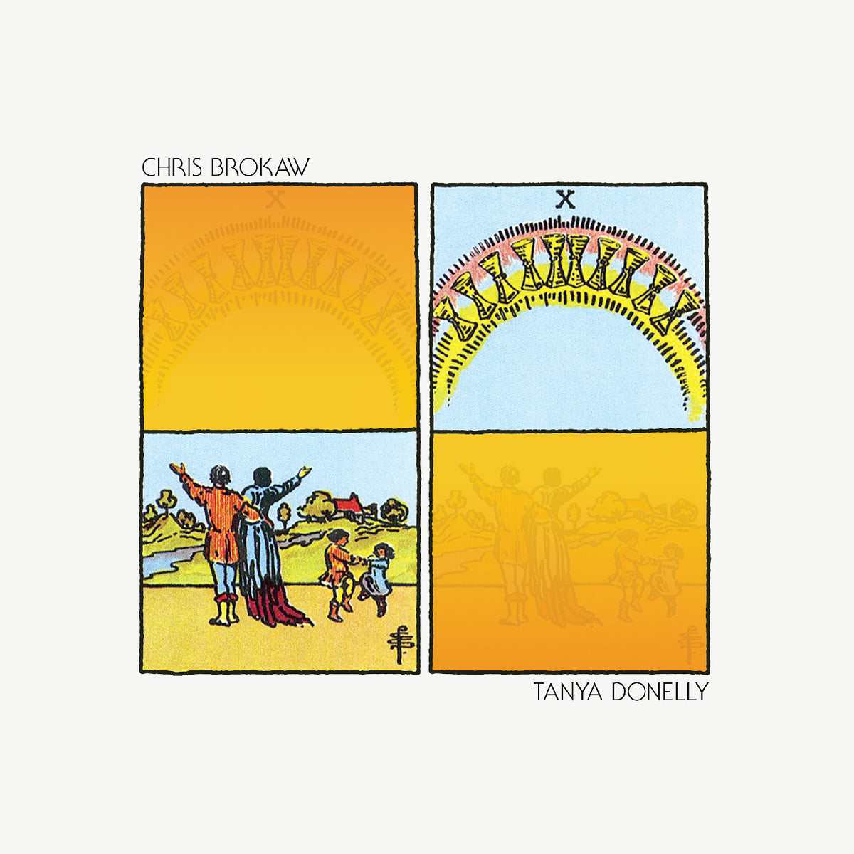 Donelly, Tanya & Chris Brokaw - The Undone Is Done Again (INDIE EXCLUSIVE, YELLOW VINYL) [Vinyl]