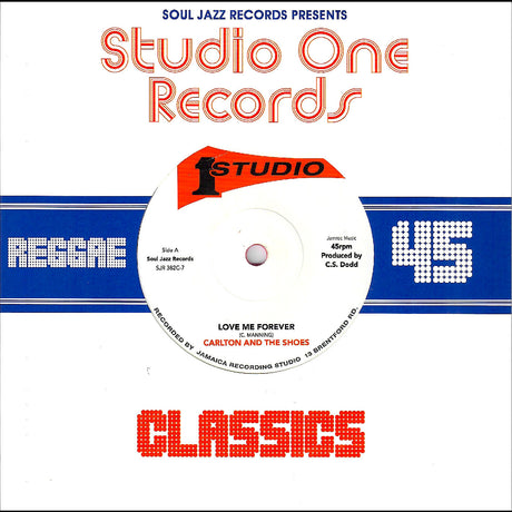 Carlton And The Shoes - Love Me Forever / Never Let Go (RED VINYL) [Vinyl]