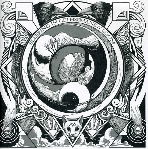 the album cover for Sleeping In Gethsemane/Loom - Split