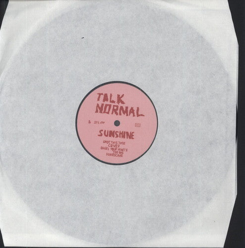 the album cover for Talk Normal - Sunshine