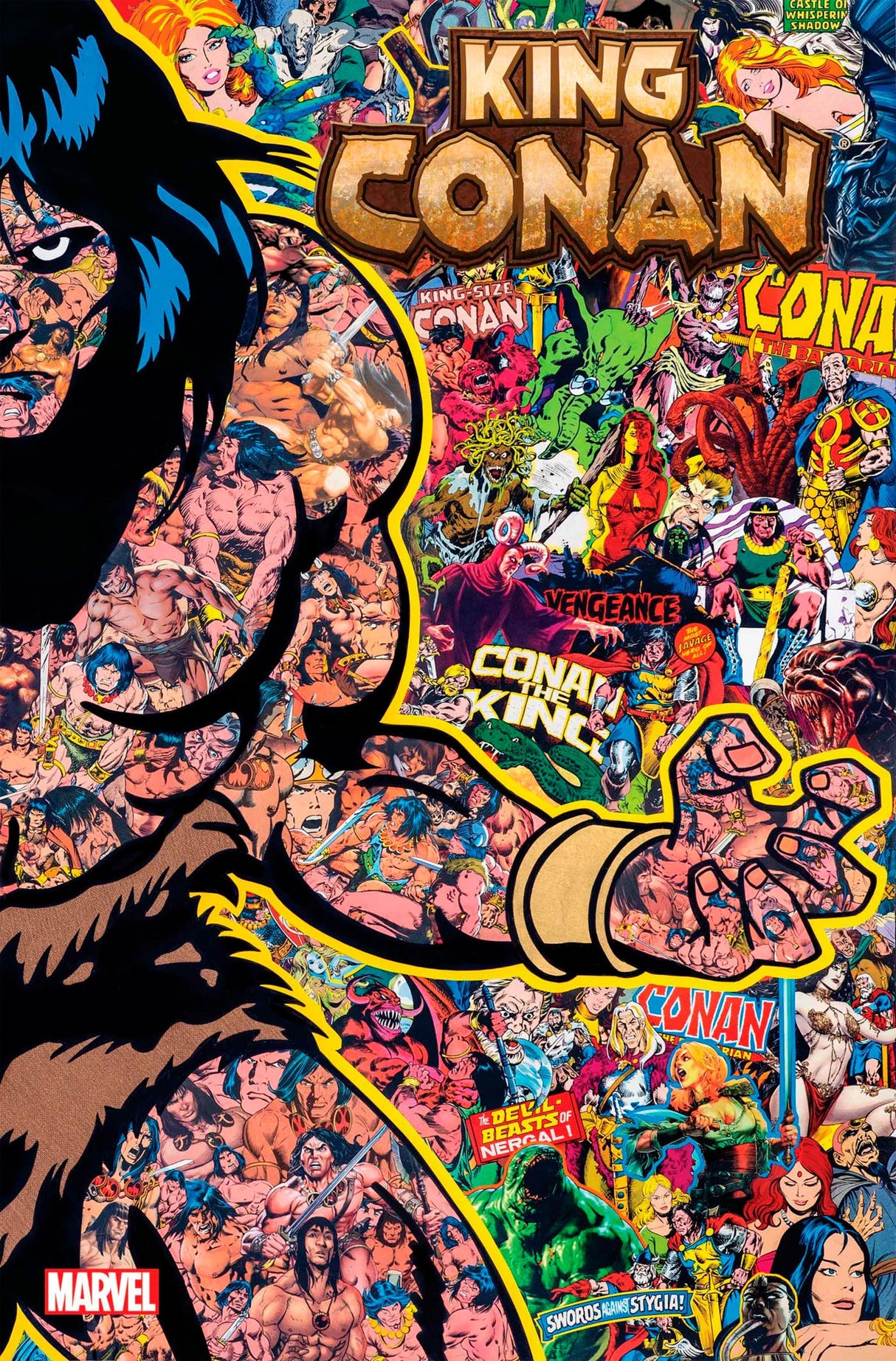 King Conan #1 (Of 6) Mr Garcin Collage Variant (12/15/2021) Marvel