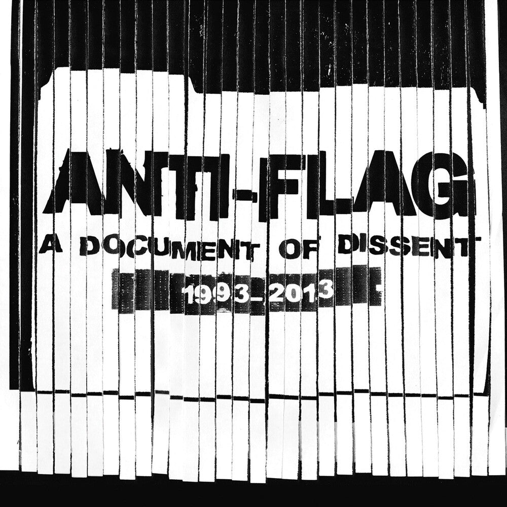 the album cover for Anti-Flag - Document Of Dissent [Vinyl]