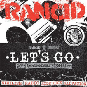 the album cover for Rancid - Let's Go (Rancid Essentials 5X7 Inch Pack)