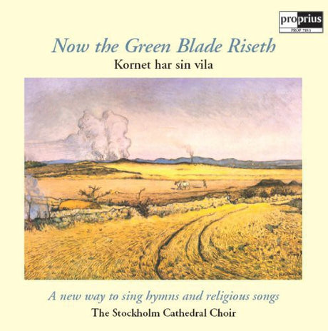 the album cover for Stockholm Cathedral Choir / Sjok - Now the Green Blade Riseth