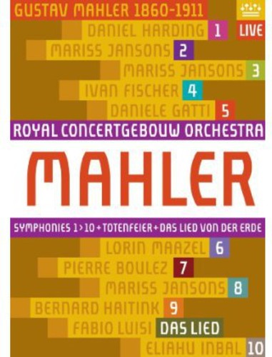 Mahler / Rco / Harding / Jansons - Symphonies 1-10 / Das Lied Von Der Erde - DVD