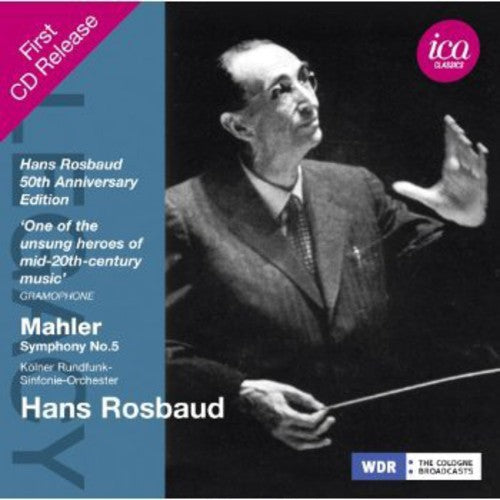 Mahler / Rosbaud - Hans Rosbaud - Music CD