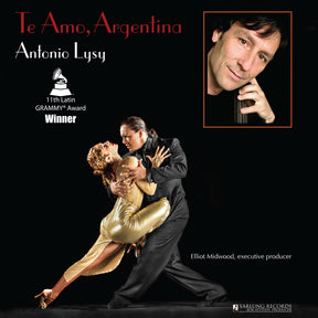 the album cover for Piazzolla / Schifrin / Bragato / Ginastera - Te Amo Argentina