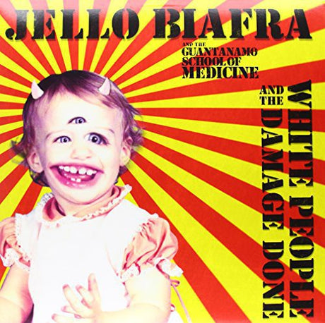 the album cover for Jello Biafra & The Guantanamo School Of Medicine - White People & The Damage Done [Vinyl]