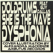 the album cover for Doldrums - She Is the Wave