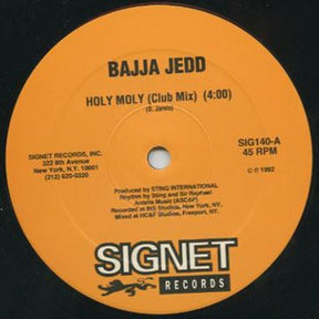 the album cover for Bajja Jedd - Holy Moly