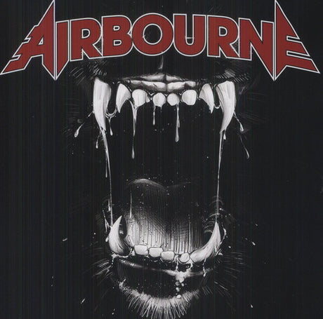 the album cover for Airbourne - Black Dog Barking [Import]