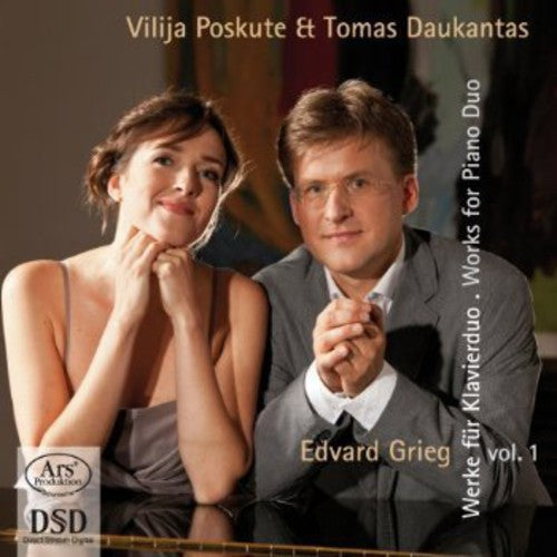 Grieg / Poskute / Daukantas - Piano Duets 1 - Super Audio CD