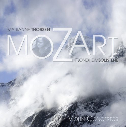 the album cover for Mozart / Trondheimsolistene / Thorsen - Violin Concertos