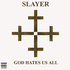 the album cover for Slayer - God Hates Us All [Vinyl]