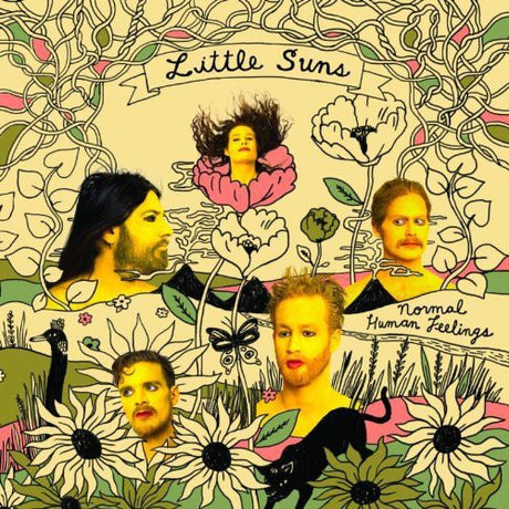the album cover for Little Suns - Normal Human Feelings