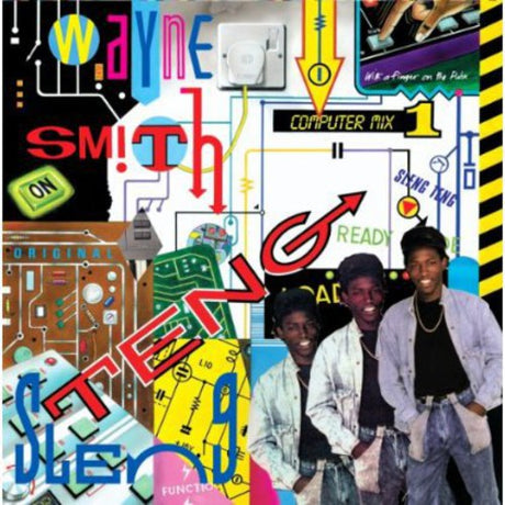 the album cover for Wayne Smith - Sleng Teng