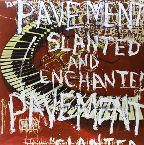 the album cover for Pavement - Slanted & Enchanted